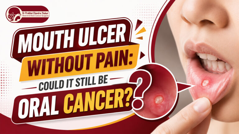 mouth ulcer without pain